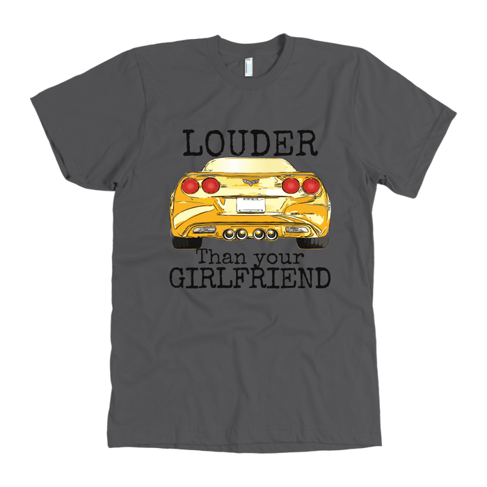 Corvette C6 Louder than your girlfriend T-shirt