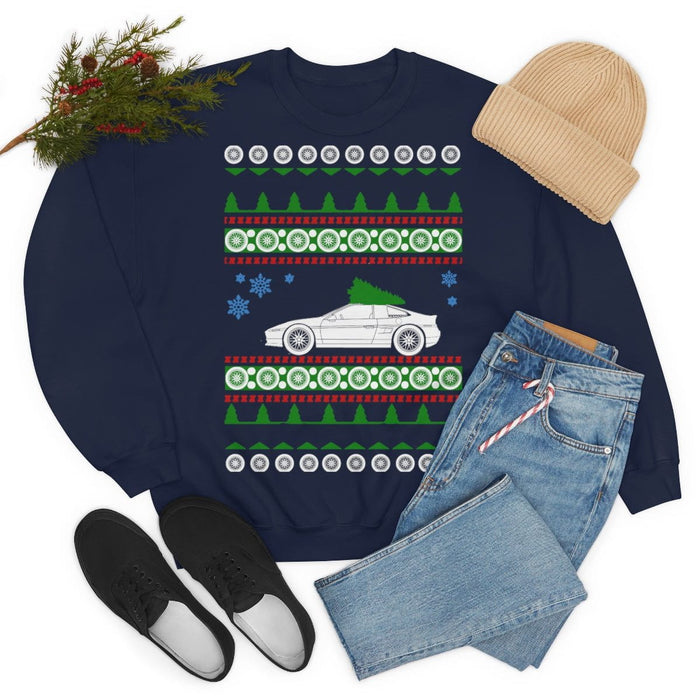 Car like a Fiero Ugly Christmas Sweater Sweatshirt europe