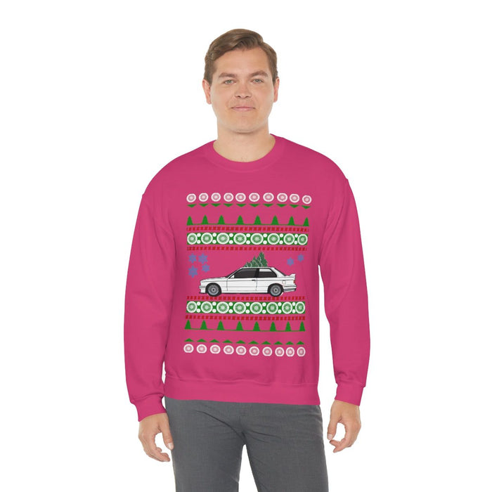 German Car like E30 M3 Ugly Christmas Sweater Sweatshirt V5 many colors