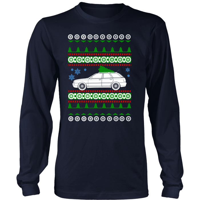 German Car Audi RS2 Avant Ugly Christmas Sweater, hoodie and long sleeve t-shirt sweatshirt