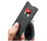 Carbon Fiber Bottle Opener / Card Holder