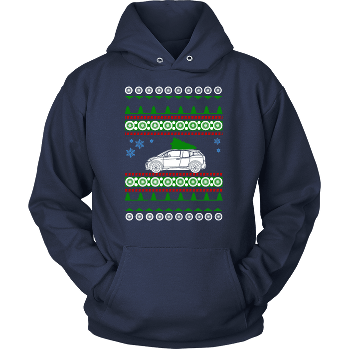 BMW i3 2014 Ugly Christmas Sweater, Hoodie and Long Sleeve T-shirt sweatshirt