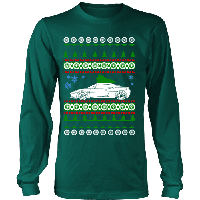 Lotus Evora Ugly Christmas Sweater, hoodie and long sleeve t-shirt sweatshirt