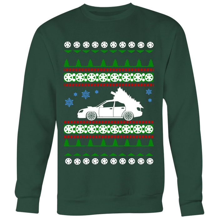 Japanese Car WRX STI Blobeye Ugly Christmas Sweater, hoodie and long sleeve t-shirt sweatshirt