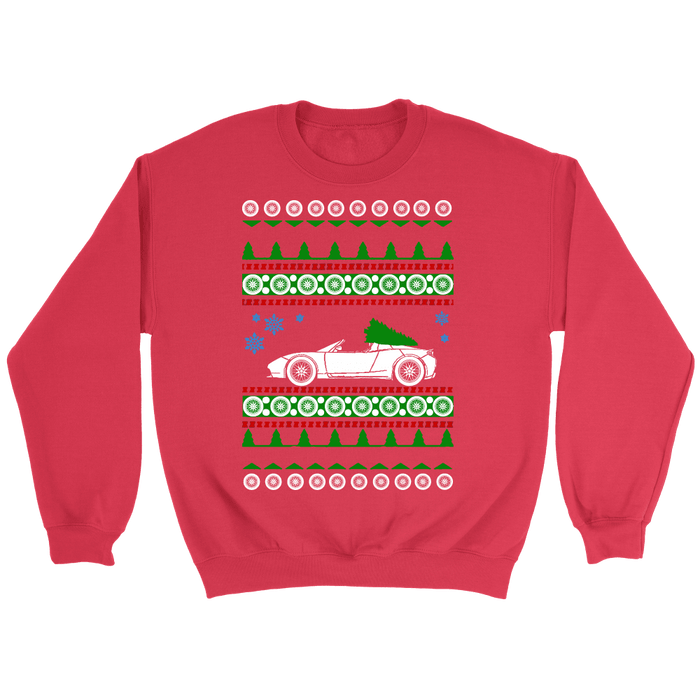 Electric Car Tesla Roadster ugly christmas sweater, hoodie and long sleeve t-shirt sweatshirt