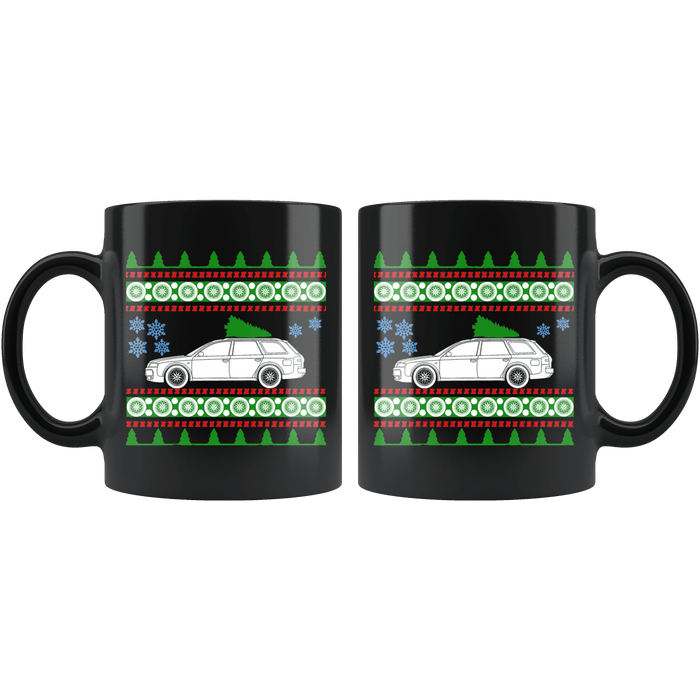 2005 Audi Allroad Ugly Christmas Sweater Mug