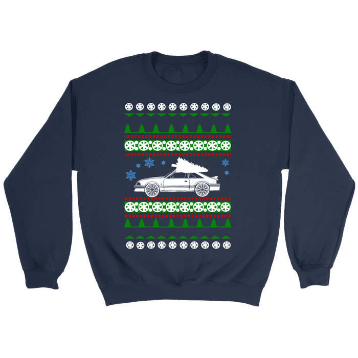 Ford Mustang GT Ugly Christmas Sweater, hoodie and long sleeve t-shirt 1980s sweatshirt