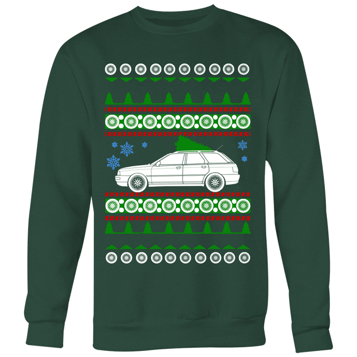 German Car Audi RS2 Avant Ugly Christmas Sweater, hoodie and long sleeve t-shirt sweatshirt