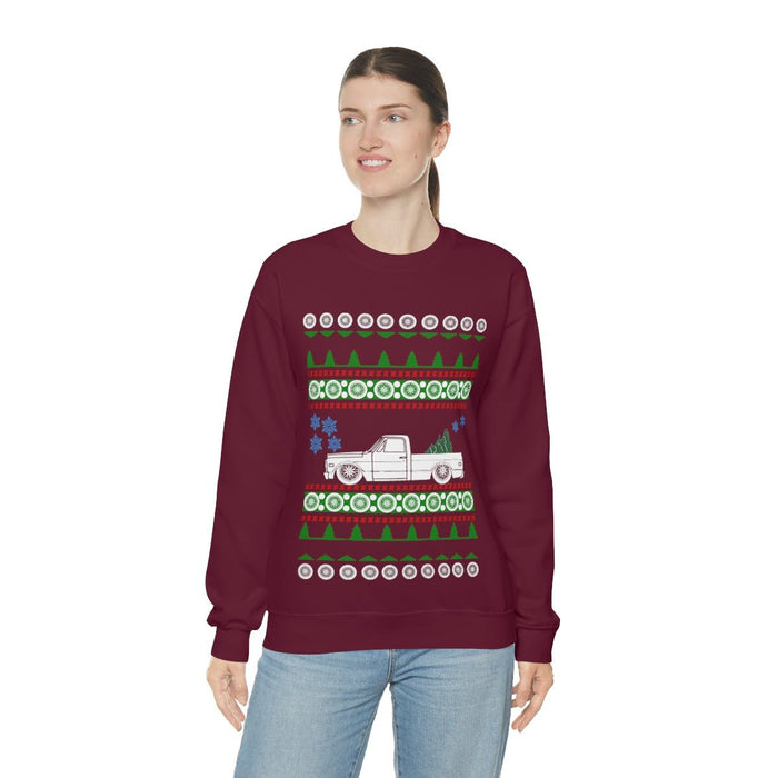 C10 Fleetside Ugly Christmas Sweater Sweatshirt