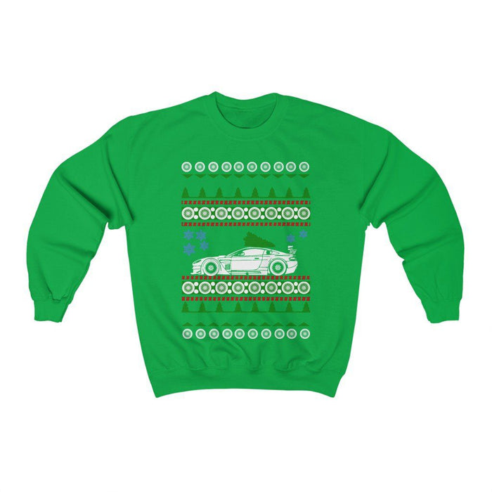 Exotic Car Aston Martin Vantage GT3 Ugly Christmas Sweater Sweatshirt