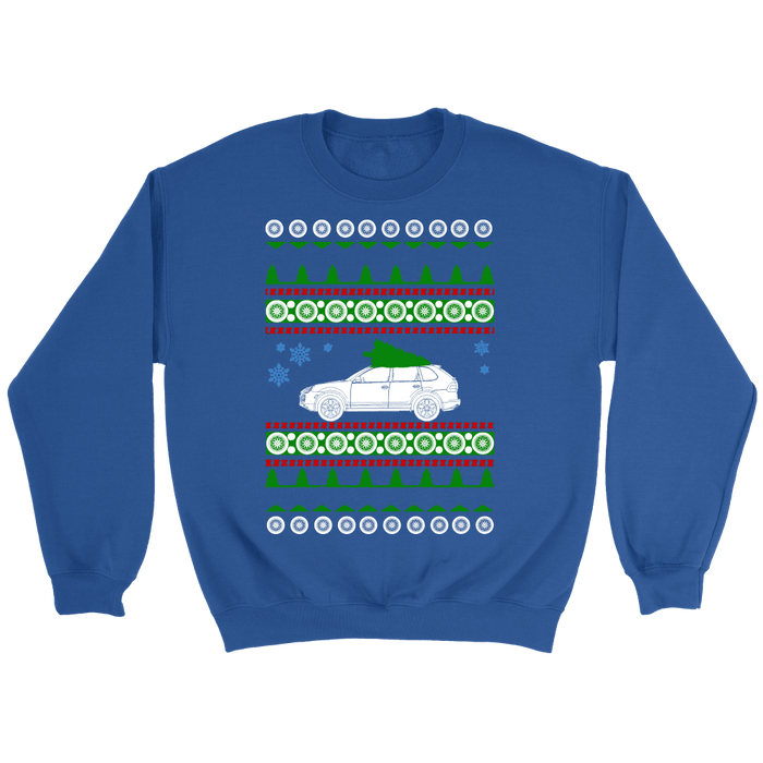 German Car similar to a Cayenne Turbo Ugly Christmas Sweater, hoodie and long sleeve t-shirt sweatshirt