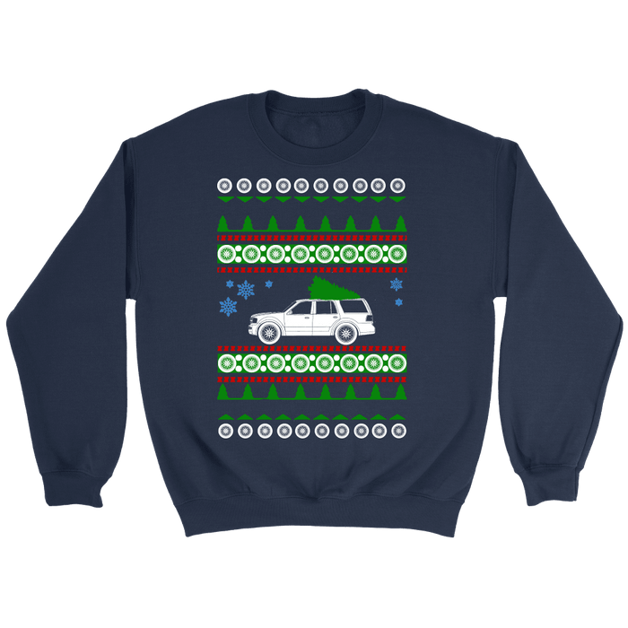 Lincoln Navigator ugly christmas sweater, hoodie and long sleeve t-shirt sweatshirt