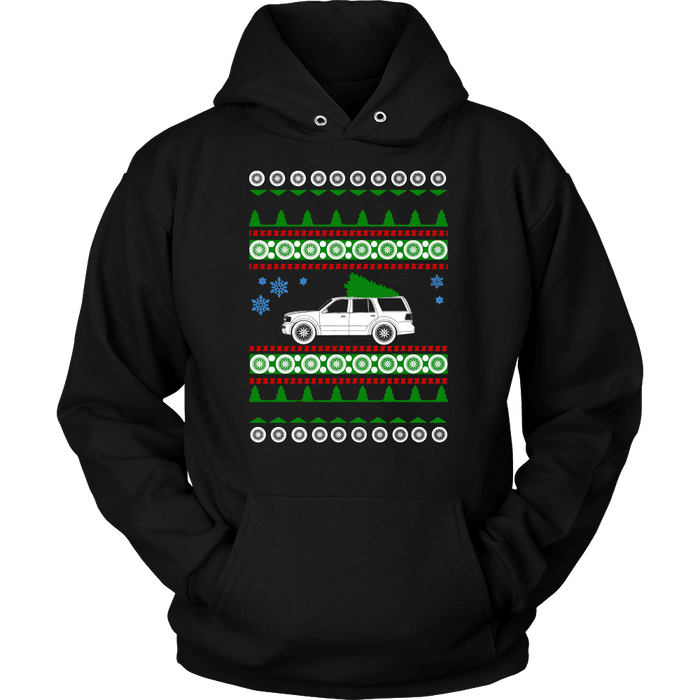 Lincoln Navigator ugly christmas sweater, hoodie and long sleeve t-shirt sweatshirt