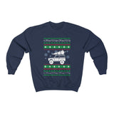 Bronco ugly sweater green