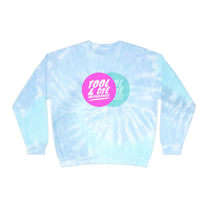 Tool and Dye Motorsports Logo Tie-Dye Sweatshirt