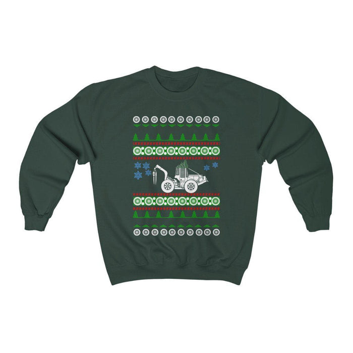 Log Skidder Ugly Christmas Sweater Sweatshirt