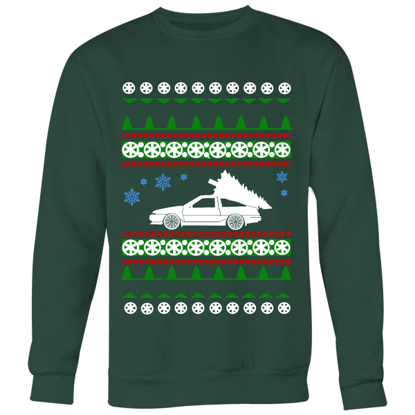 AE86 HachiRoku Toyota Corolla Ugly Christmas Sweater, hoodie and long sleeve t-shirt sweatshirt