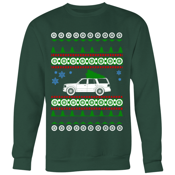 Lincoln Navigator ugly christmas sweater, hoodie and long sleeve t-shirt sweatshirt