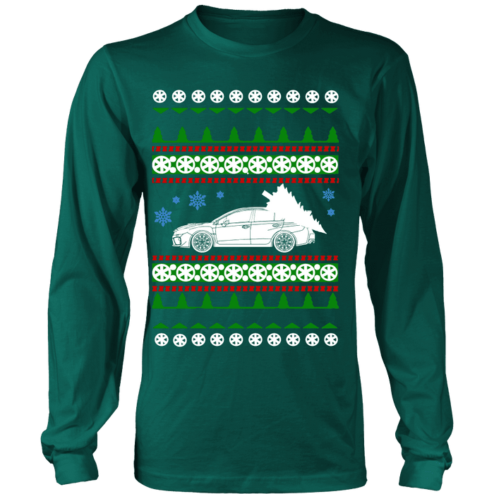 Japanese Car WRX STI ugly christmas sweater, hoodie and long sleeve t-shirt sweatshirt