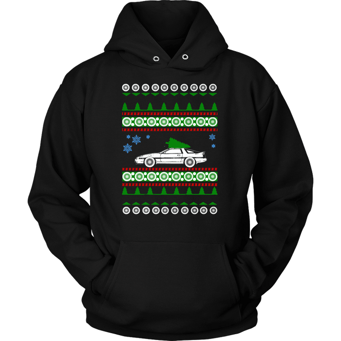 Toyota Supra mk3 Ugly Christmas Sweater, hoodie and long sleeve t-shirt sweatshirt