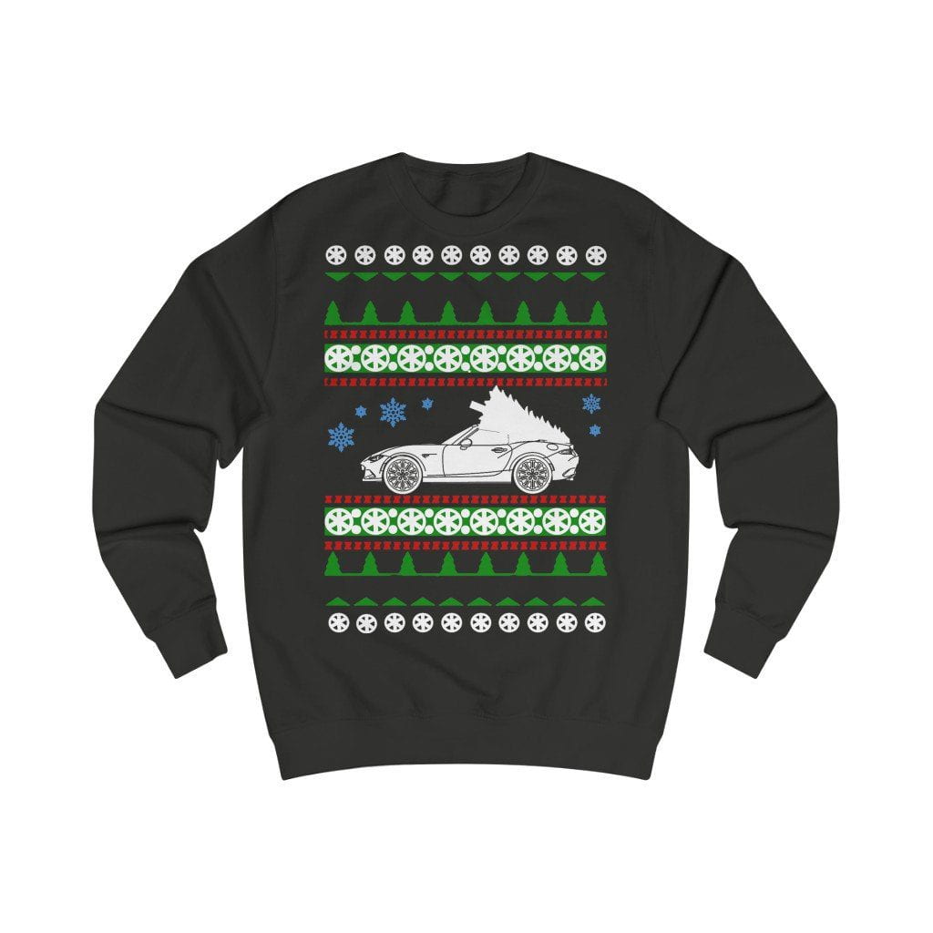 Miata sales ugly sweater