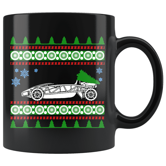 Ariel Atom Ugly Christmas Sweater Mug