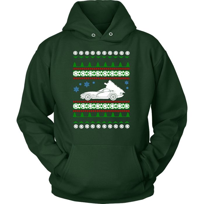 Viper 2nd Generation american car or truck like a  Ugly Christmas Sweater hoodie and long sleeve t-shirt ACR SRT sweatshirt