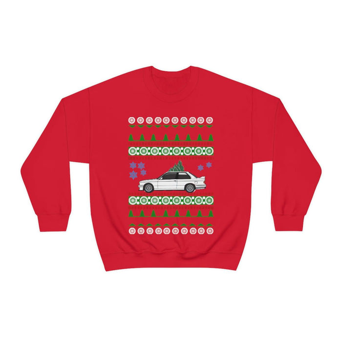 German Car like E30 M3 Ugly Christmas Sweater Sweatshirt V5 many colors