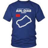 Casablanca Ain-Diab Circuit Track Outline Series T-shirt or hoodie