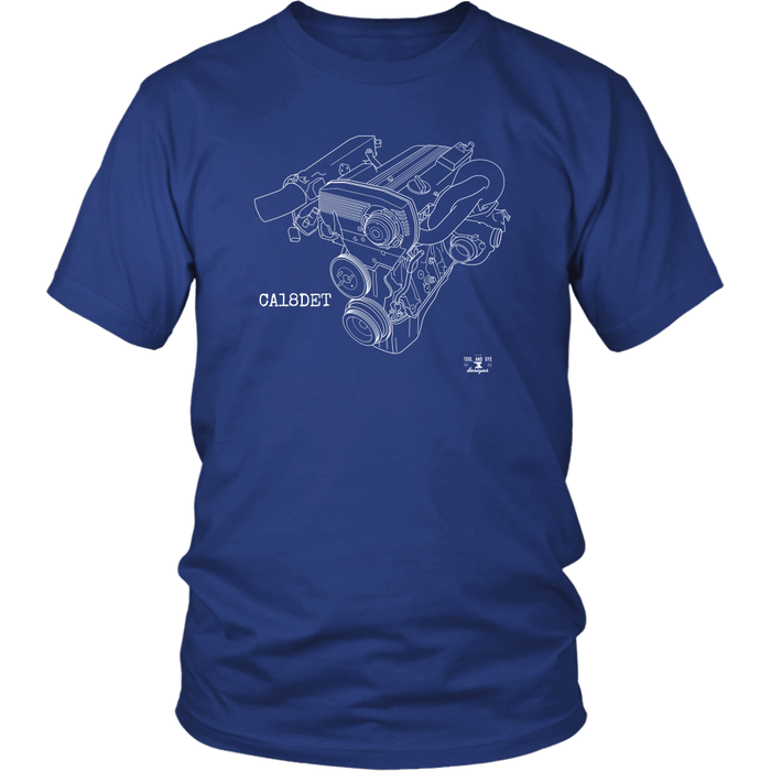 Engine Blueprint Series Nissan CA18DET Ver 3 T-shirt or Hoodie