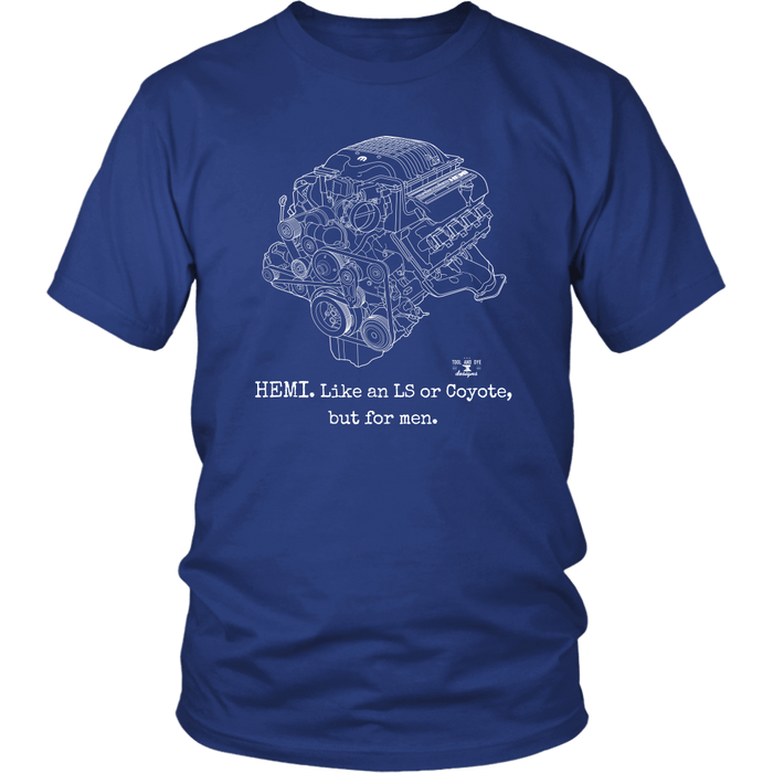 Engine Blueprint Series similar to a Hellcat "like an LS or Coyote, but for men." T-shirt or Hoodie