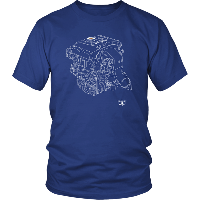 Engine Blueprint Series Cadillac ATS 2.0T LTG GM T-shirt and Hoodie