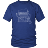 Engine Blueprint Series V12 S70/2 McLaren F1 BMW T-shirt or Hoodie