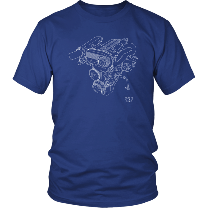 Engine Blueprint Series Nissan CA18DET T-shirt or Hoodie