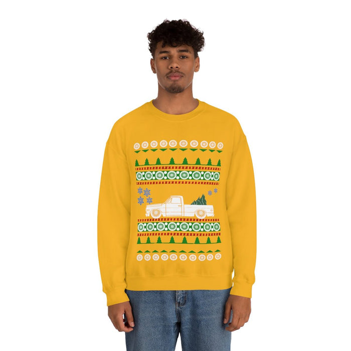 C10 Fleetside Ugly Christmas Sweater Sweatshirt