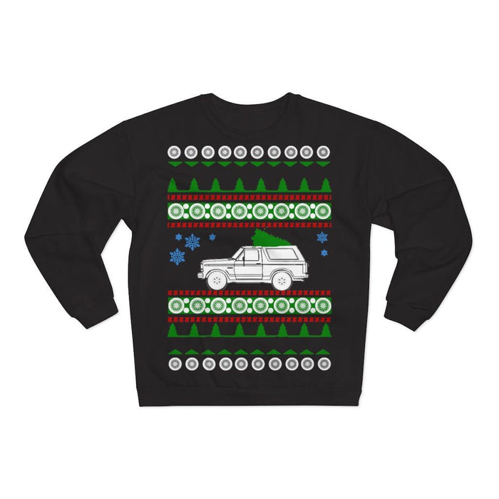 Truck like a 1991 Bronco Ugly Sweater --- please use this listing for European customers only