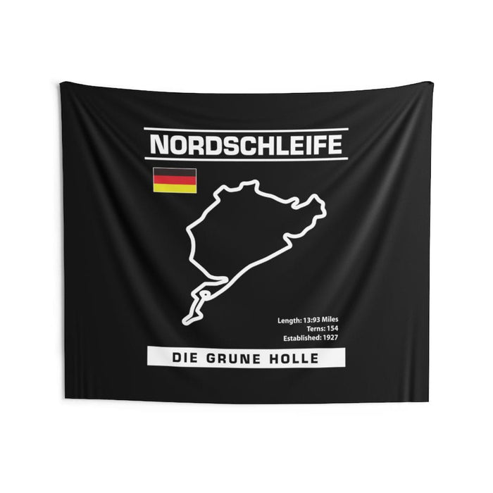 Nordschleife Die Grune Holle Wall Flag in multiple sizes