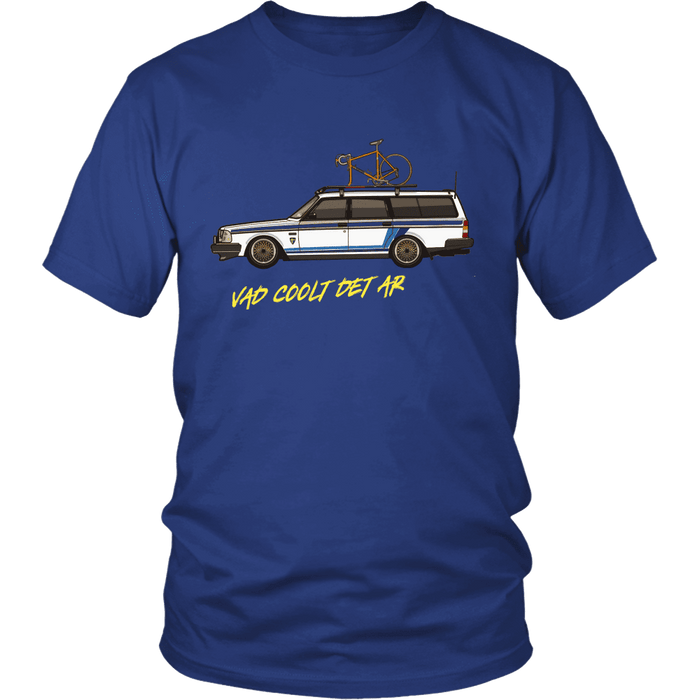 Volvo 245 240 Swedish Old School T-shirt Vad Coolt Det Ar