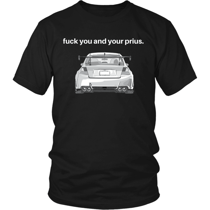 Fuck you and your Prius Subaru STI WRX Shirt and hoodie