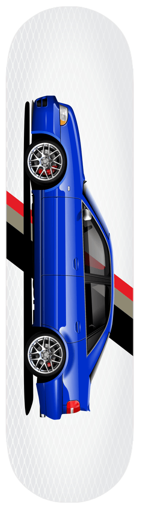 Car Art Nogaro Blue B5 S4 Skateboard Deck 7-ply Canadian Hard Rock Maple