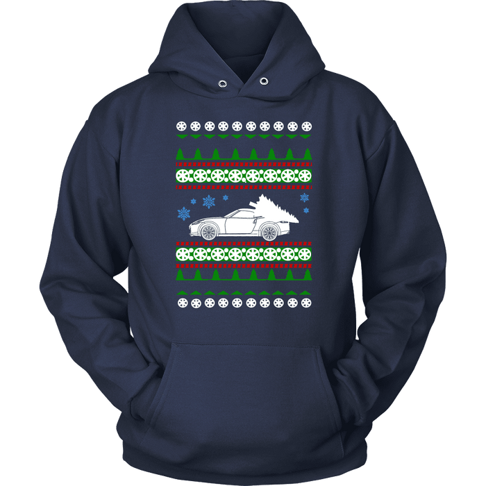 Nissan 370Z Ugly Christmas Sweater Hoodie and long sleeve T-shirt sweatshirt