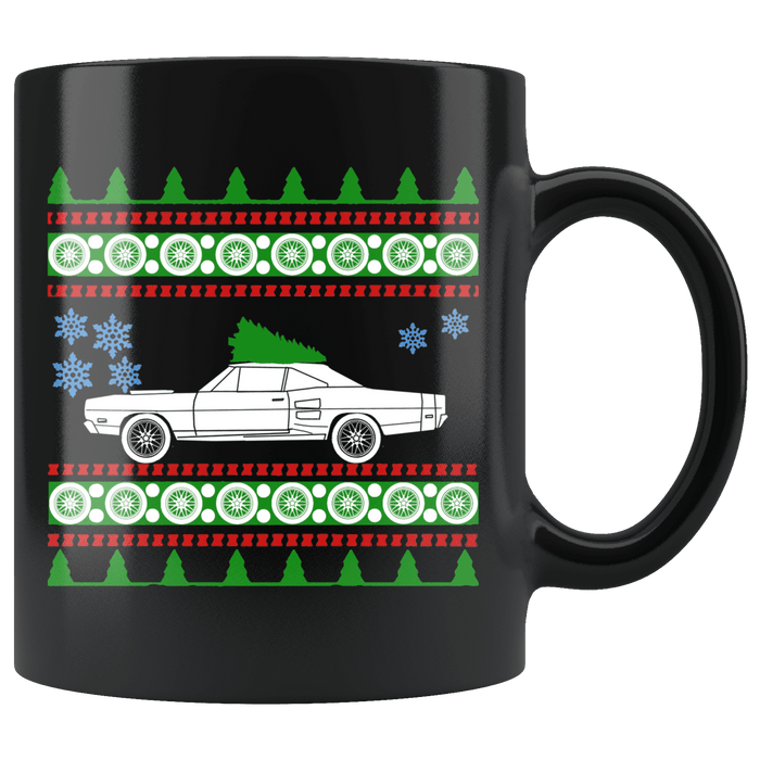 american car like a 1967 Coronet Ugly Christmas Sweater Mug