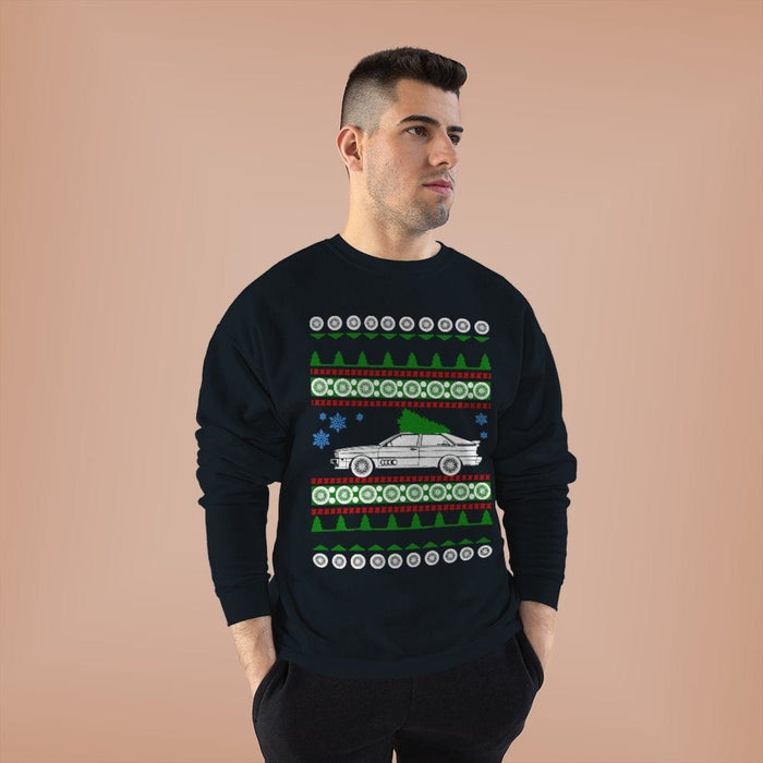 German car Audi UR Quattro 1981 Ugly Christmas Sweater sweatshirt V2