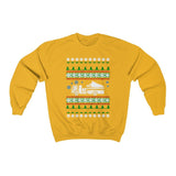 Firetruck Ugly Christmas Sweater Sweatshirt more colors