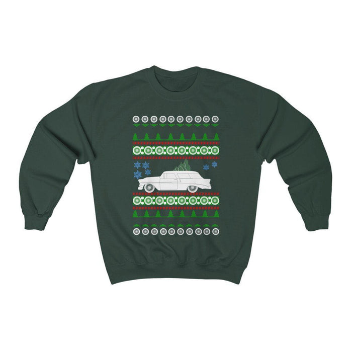 Chevy Nomad Ugly Christmas Sweater Sweatshirt