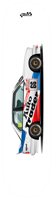 Car Art BMW E30 M3 #66 BTCC Esso DTM Skateboard Deck V11