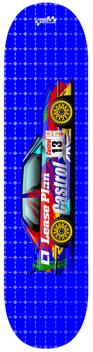 Car Art BMW E30 M3 DTM Lease Plan #13 Skateboard Deck V12