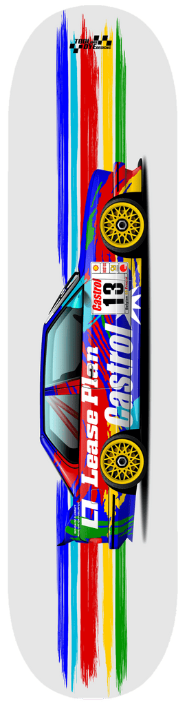 Car Art BMW E30 M3 DTM Lease Plan #13 Skateboard Deck V9