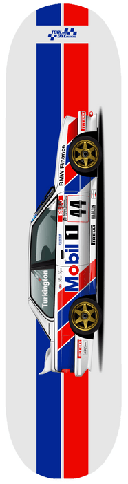 Car Art BMW E30 M3 Esso BTCC #44 DTM Skateboard Deck V4