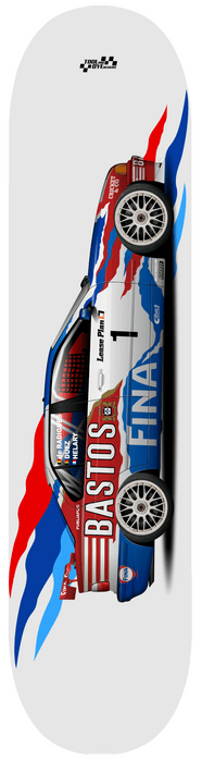 Car Art BMW Race E36 #1 Skateboard Deck V1